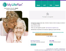 Tablet Screenshot of mylifeplaninc.com